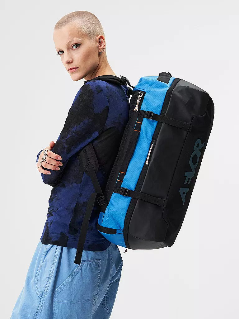 AEVOR | Sac de sport Duffel Pack 47l | Bleu clair