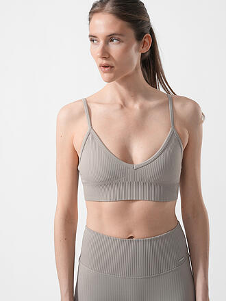 AIM'N | Soutien-gorge de sport femme Deep Cut Ribbed Seamless Low Support