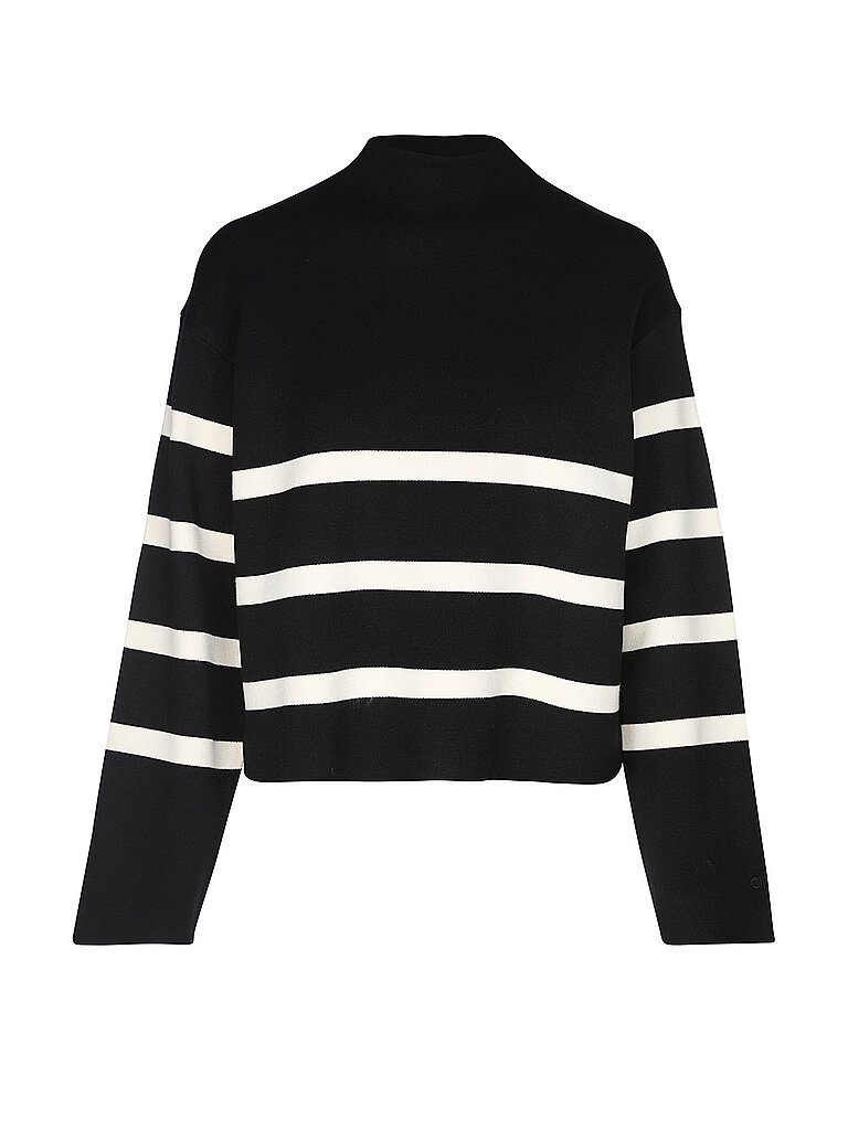 Pull Perfekt Knit Stripe noir S