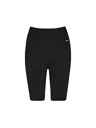 AIM'N | Short de cycliste côtelé sans coutures pour femmes | Noir