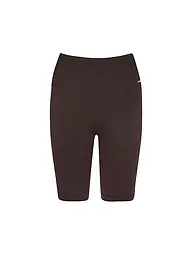 AIM'N | Short de cycliste côtelé sans coutures pour femmes | Marron