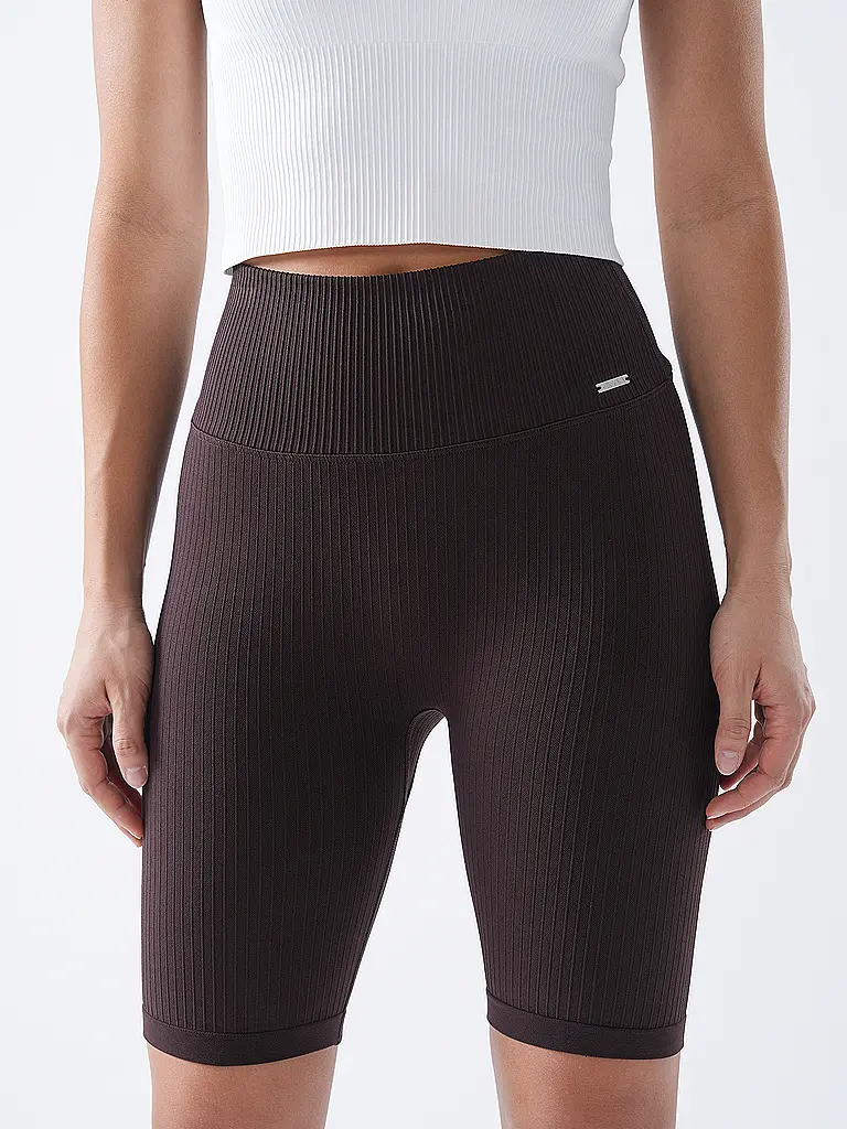 AIM'N | Short de cycliste côtelé sans coutures pour femmes |
