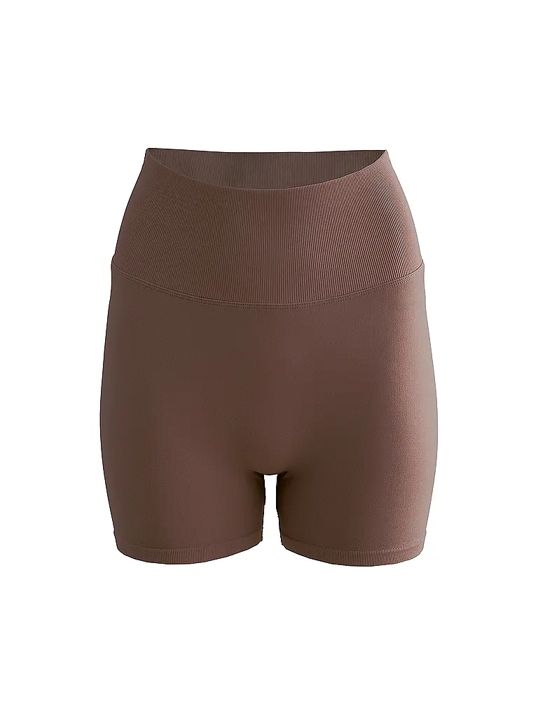 AIM'N | Short Shape Seamless Hotpant Femme | Marron