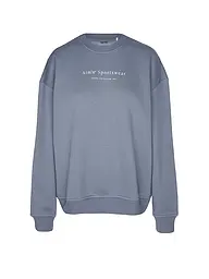 AIM'N | Sweat-shirt Serif Femme | Bleu foncé