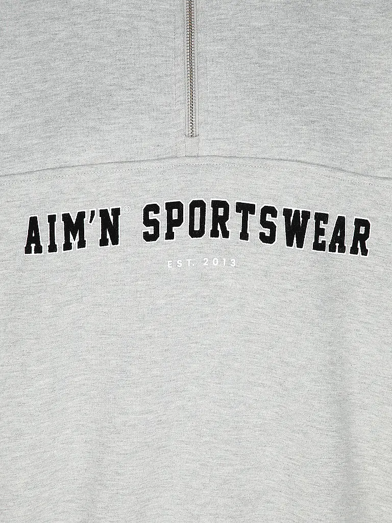 AIM'N | Sweat-shirt Varsity zippé pour femmes | 