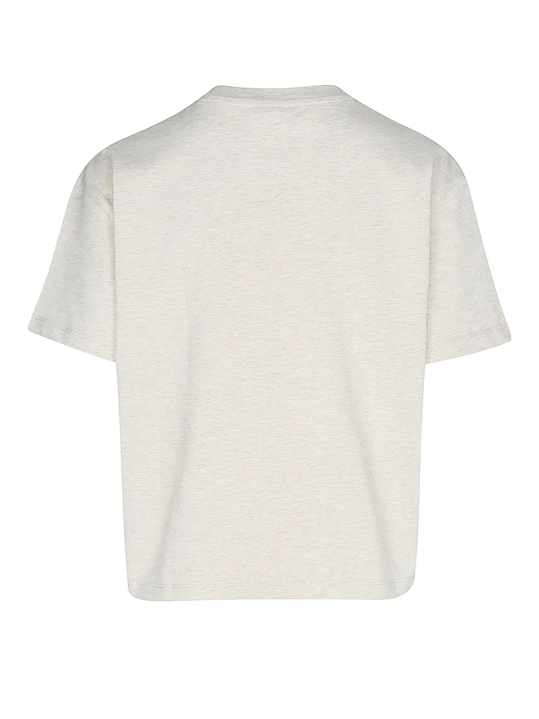 AIM'N | T-shirt Boxy Varsity pour femmes | Beige