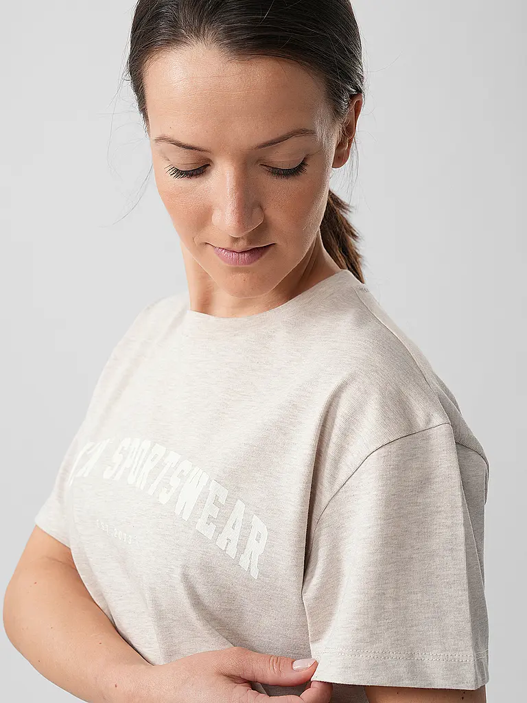 AIM'N | T-shirt Boxy Varsity pour femmes | 