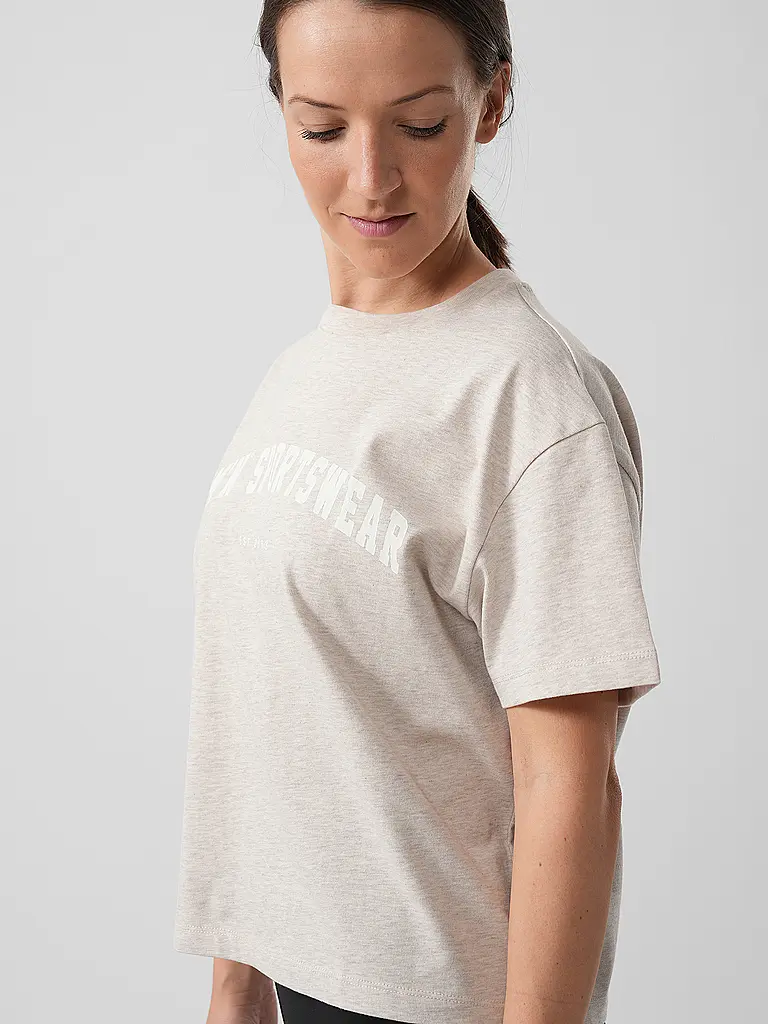 AIM'N | T-shirt Boxy Varsity pour femmes | 