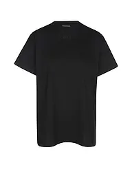 AIM'N | T-shirt Boyfriend Femme | Noir
