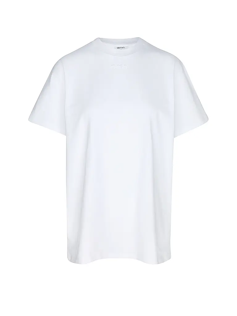 AIM'N | T-shirt Boyfriend Femme | Blanc