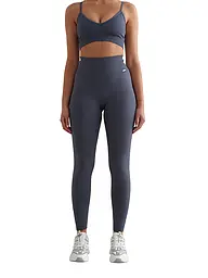 AIM'N | Tight Seamless côtelé pour femmes | Bleu foncé