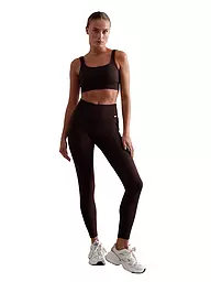 AIM'N | Tight Seamless côtelé pour femmes | Marron