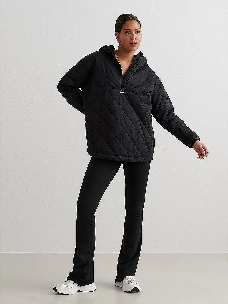 AIM'N | Veste Anorak matelassée pour femmes | Noir