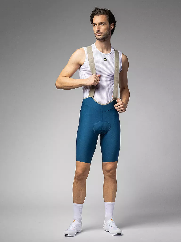 ALE | Cuissard à bretelles de cyclisme pour homme Master 2.0 | Bleu foncé