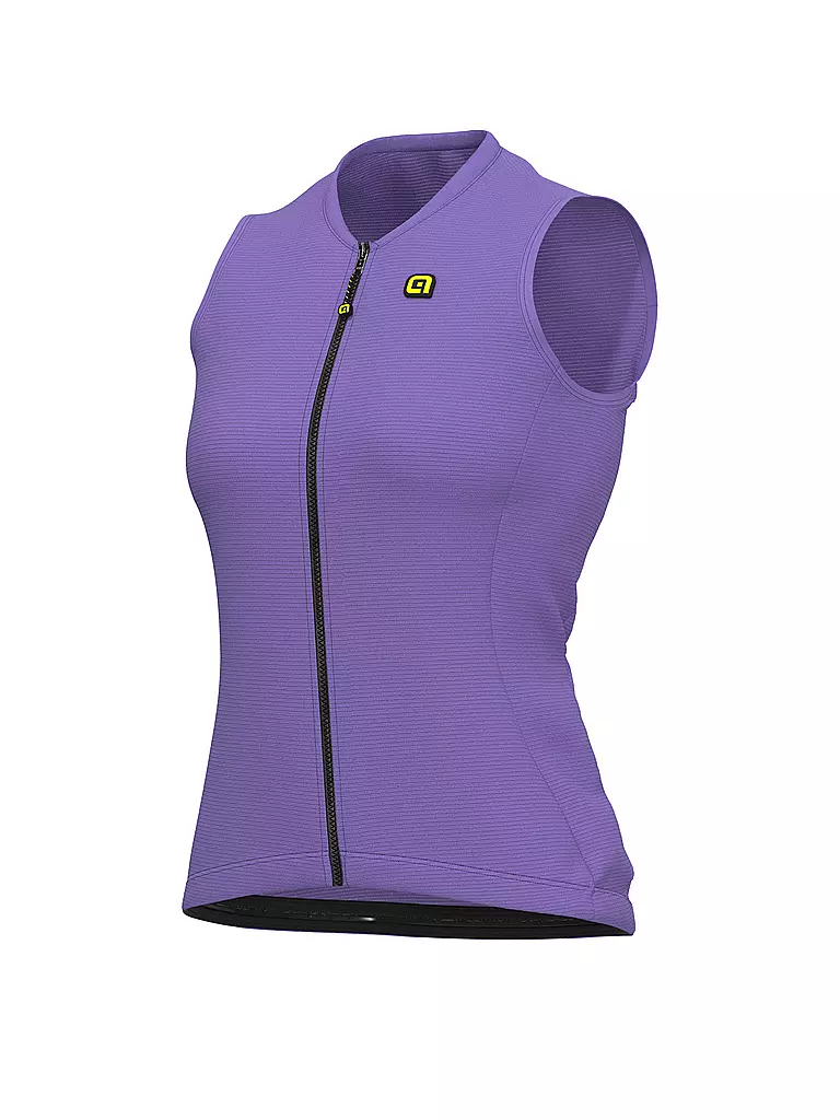 ALE | Damen Radtrikot Color Block SL | Lilas