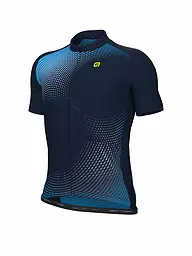 ALE | Herren Radtrikot Optical | Bleu foncé