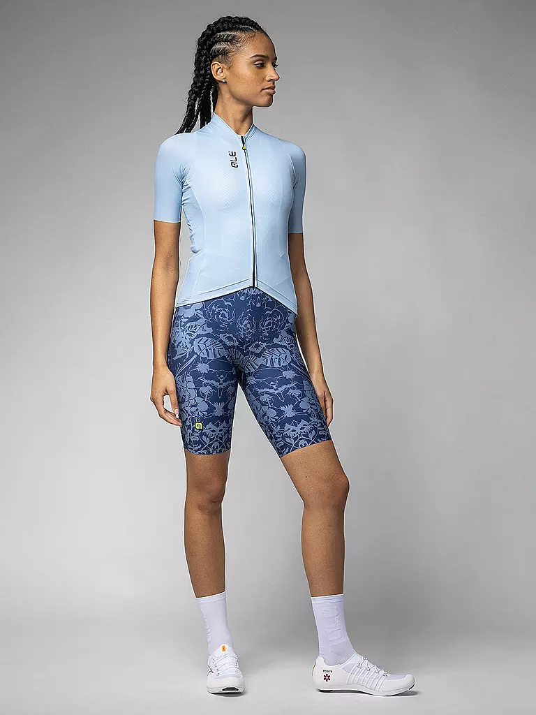 ALE | Maillot de cyclisme femme Color Block | Bleu clair