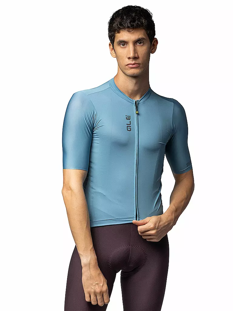 ALE | Maillot de cyclisme homme Color Block | Gris clair