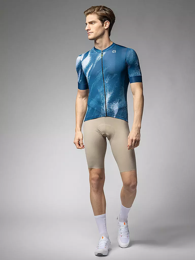 ALE | Maillot de cyclisme homme Trace | Bleu foncé