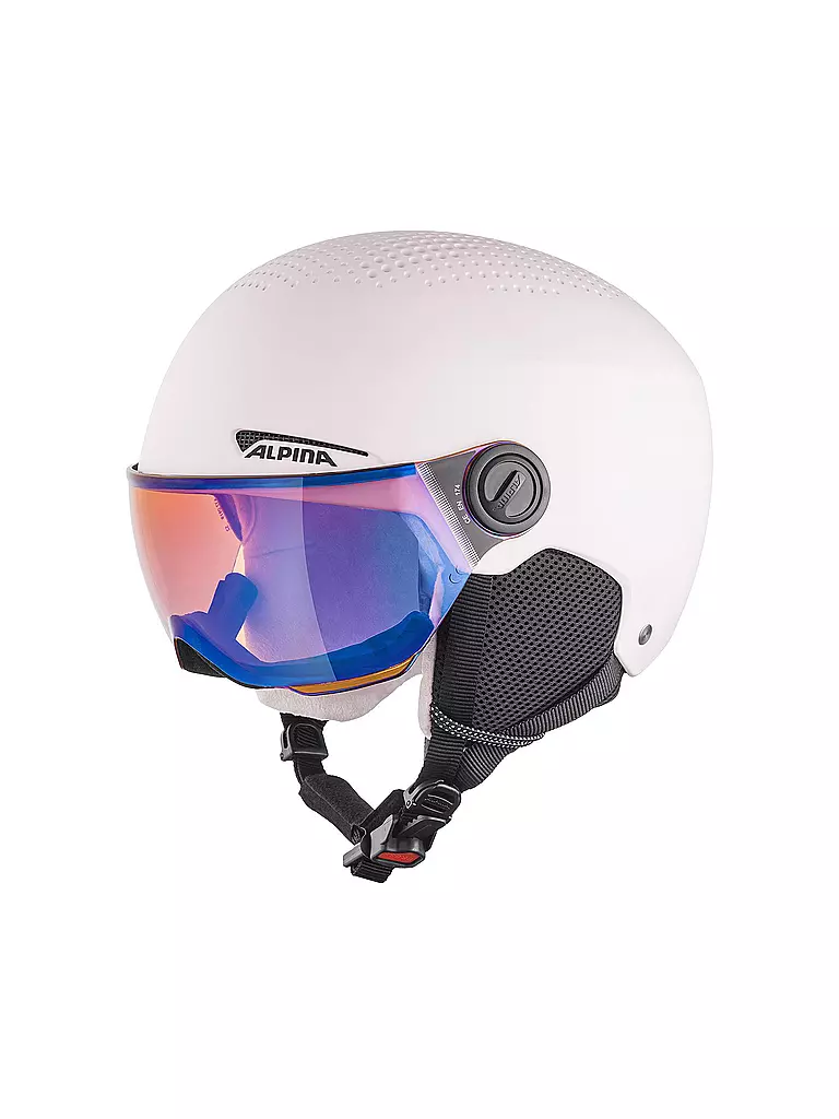 ALPINA | Casque de ski enfant Zupo Visor Q-Lite JR | Rose