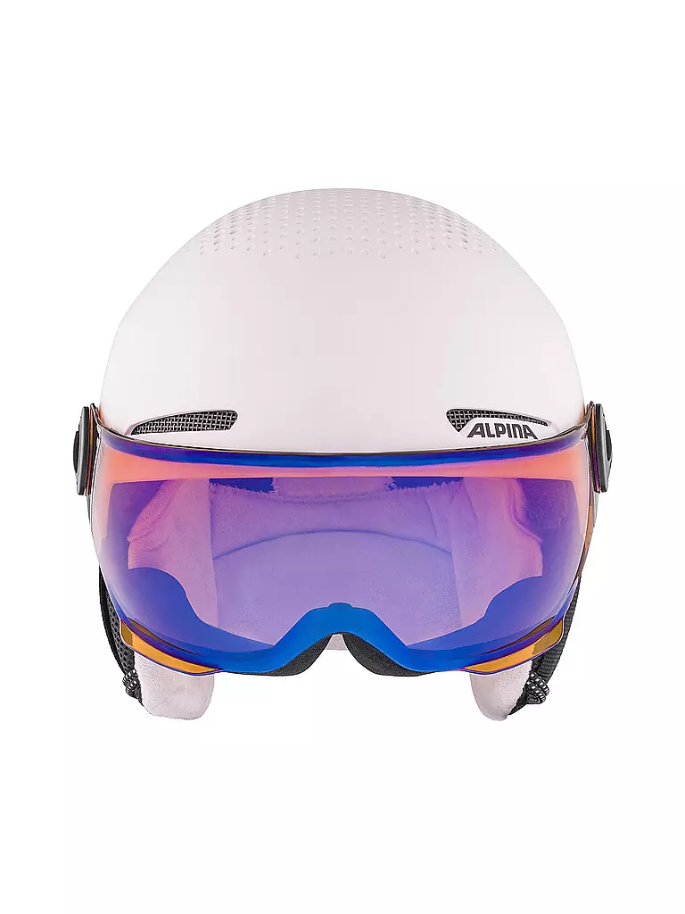 ALPINA | Casque de ski enfant Zupo Visor Q-Lite JR | Rose