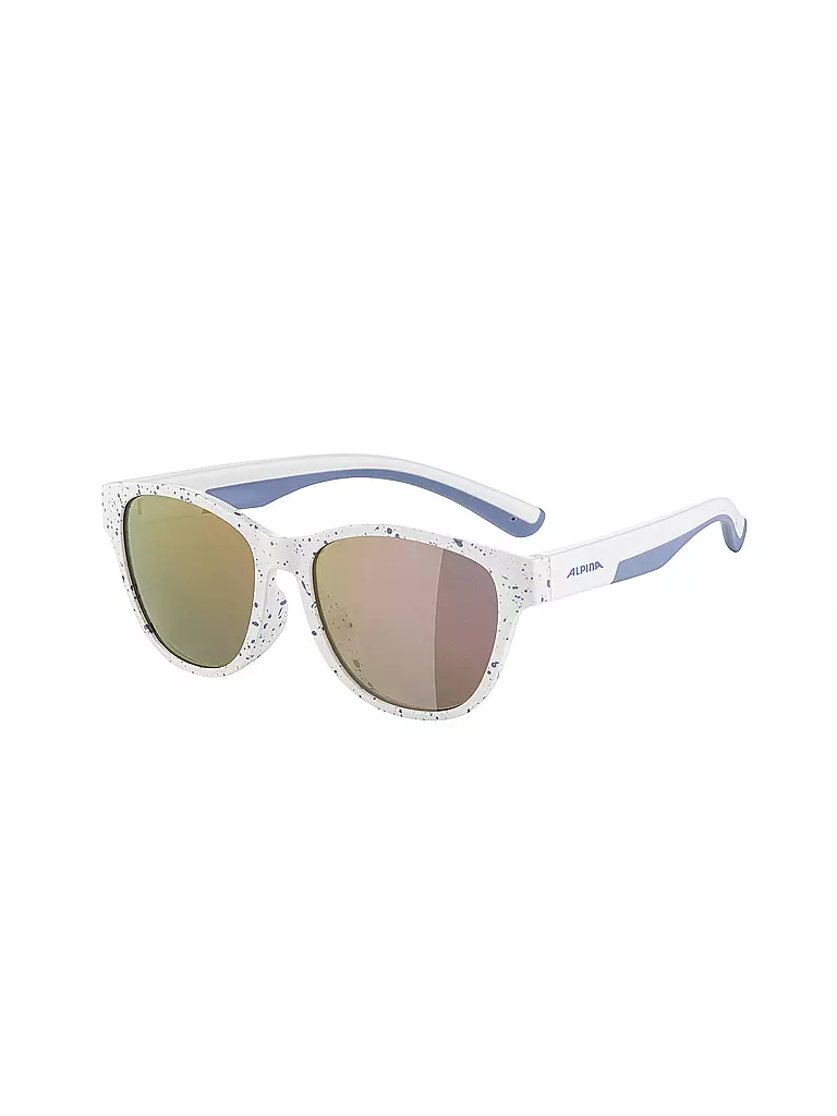 ALPINA | Lunettes de soleil de montagne pour enfants Flexxy Cool Kids II | Blanc