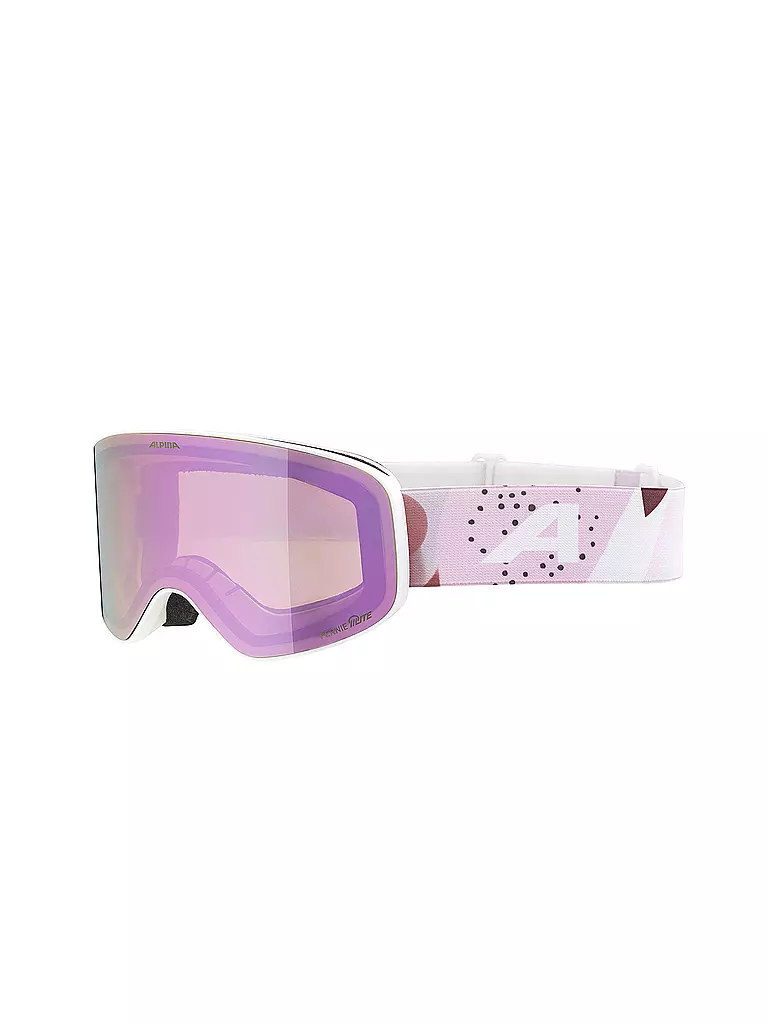 ALPINA | Masque de ski enfant Fernie Q-Lite | Blanc
