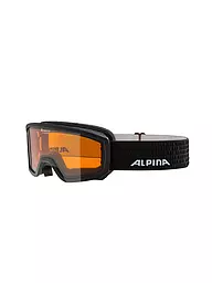 ALPINA | Masque de ski enfant Scarabeo JR DH | Noir