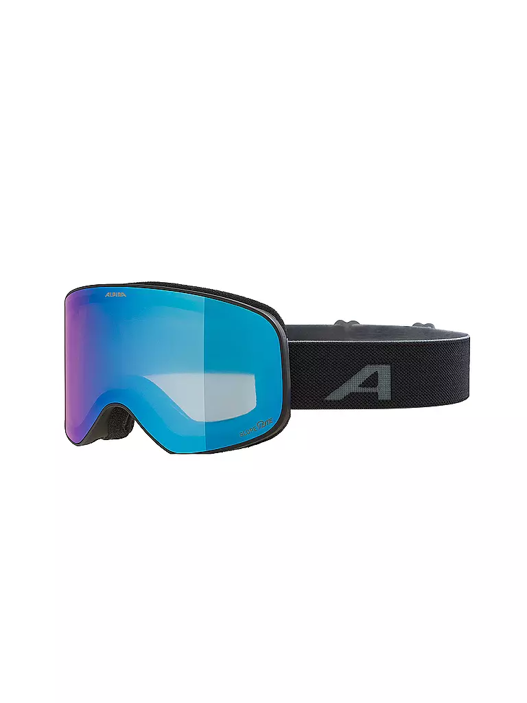 ALPINA | Masque de ski Slope | Noir