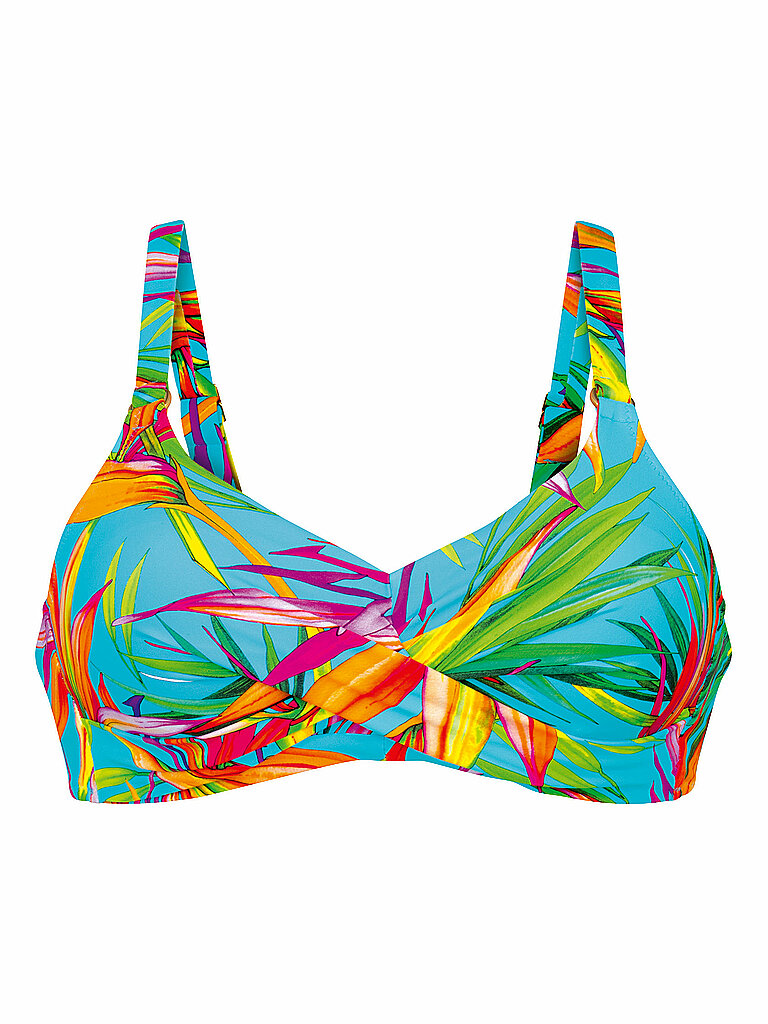 Haut de bikini Candy Tropics turquoise 40E