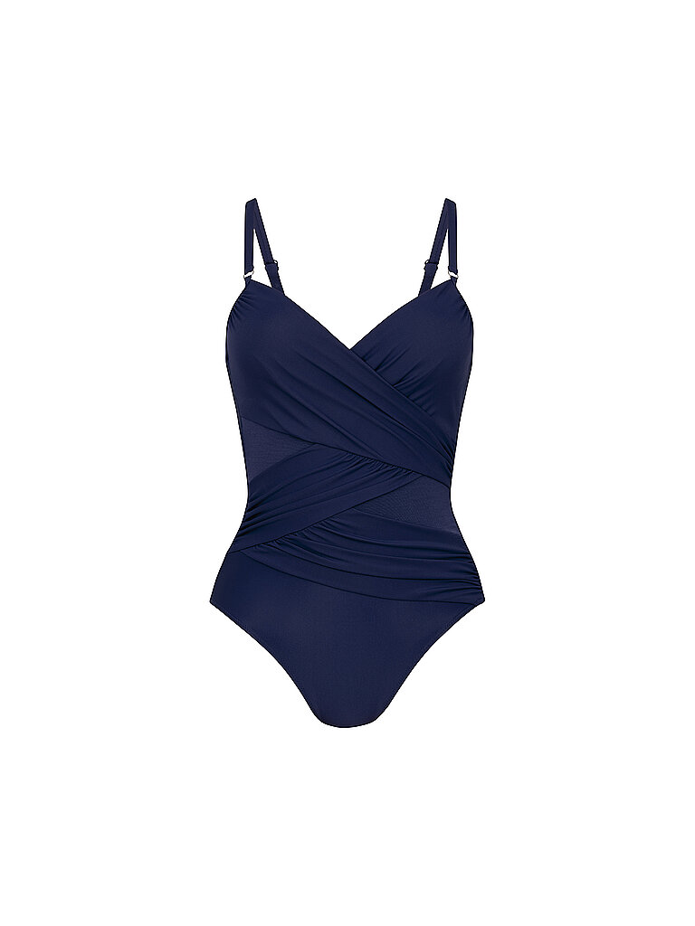 Maillot de bain Floral Illusion bleu marine 38C