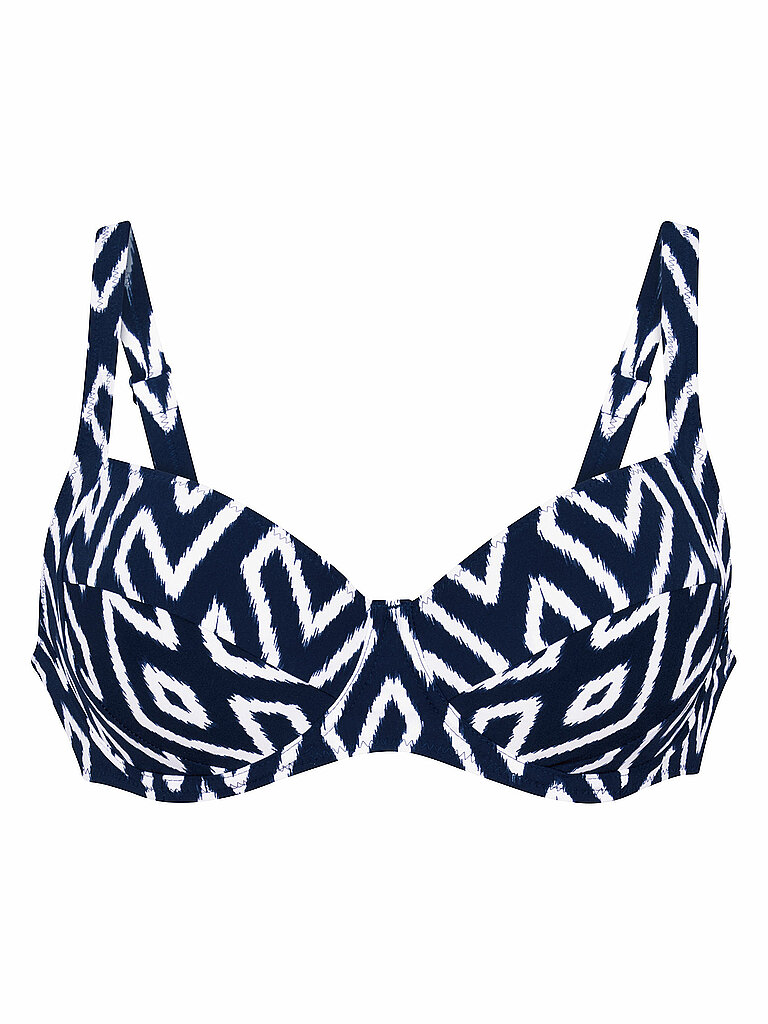 Haut de bikini Tribal Monotones bleu marine 38F