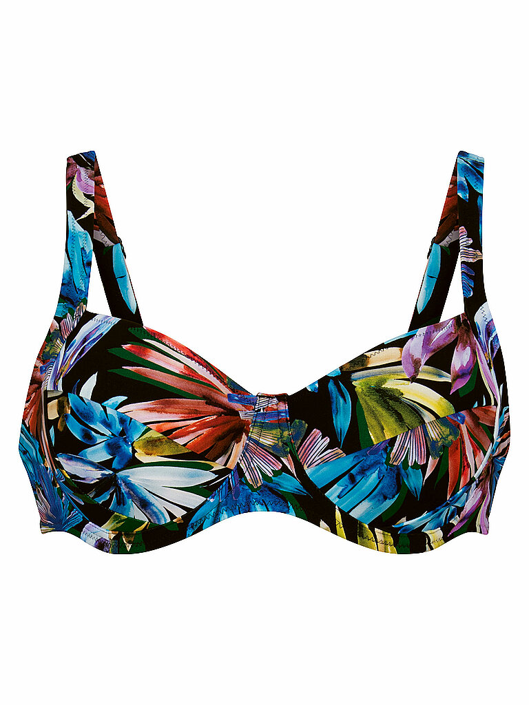Bikinioberteil Night Flowerss multicolore 38E