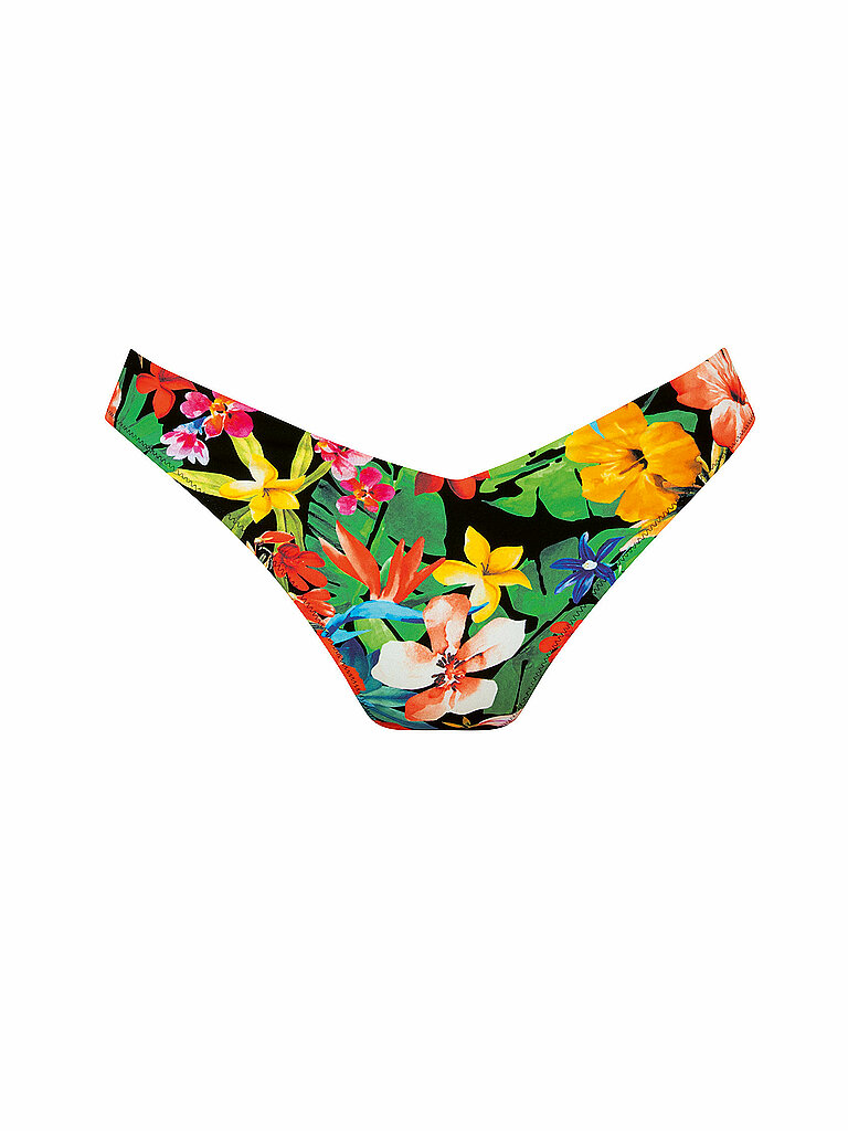 Bas de bikini RF-Wild Garden noir 38