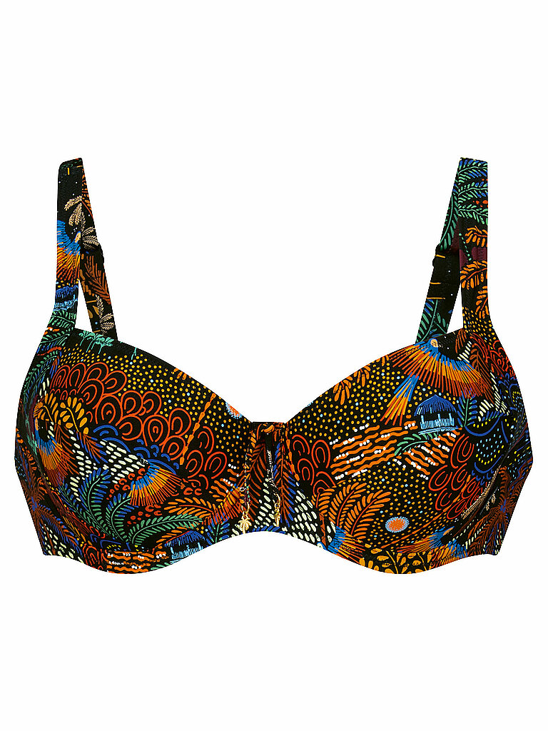 Haut de bikini RF-Tropical Nights marron 40F