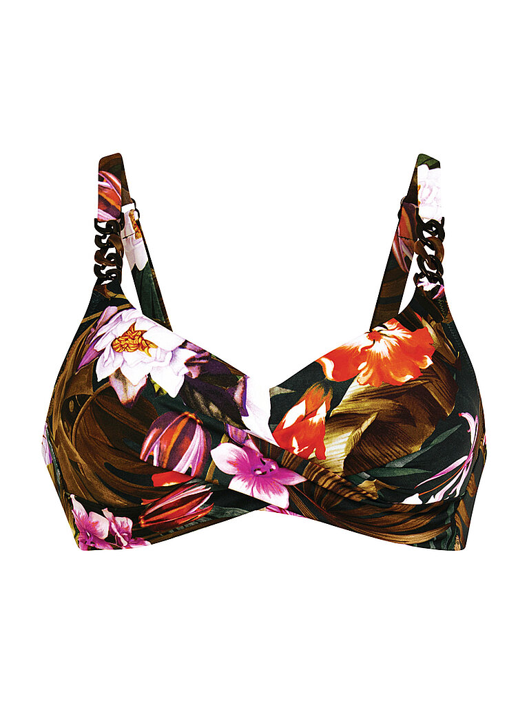 Haut de bikini Botanical Marnie marron 42D