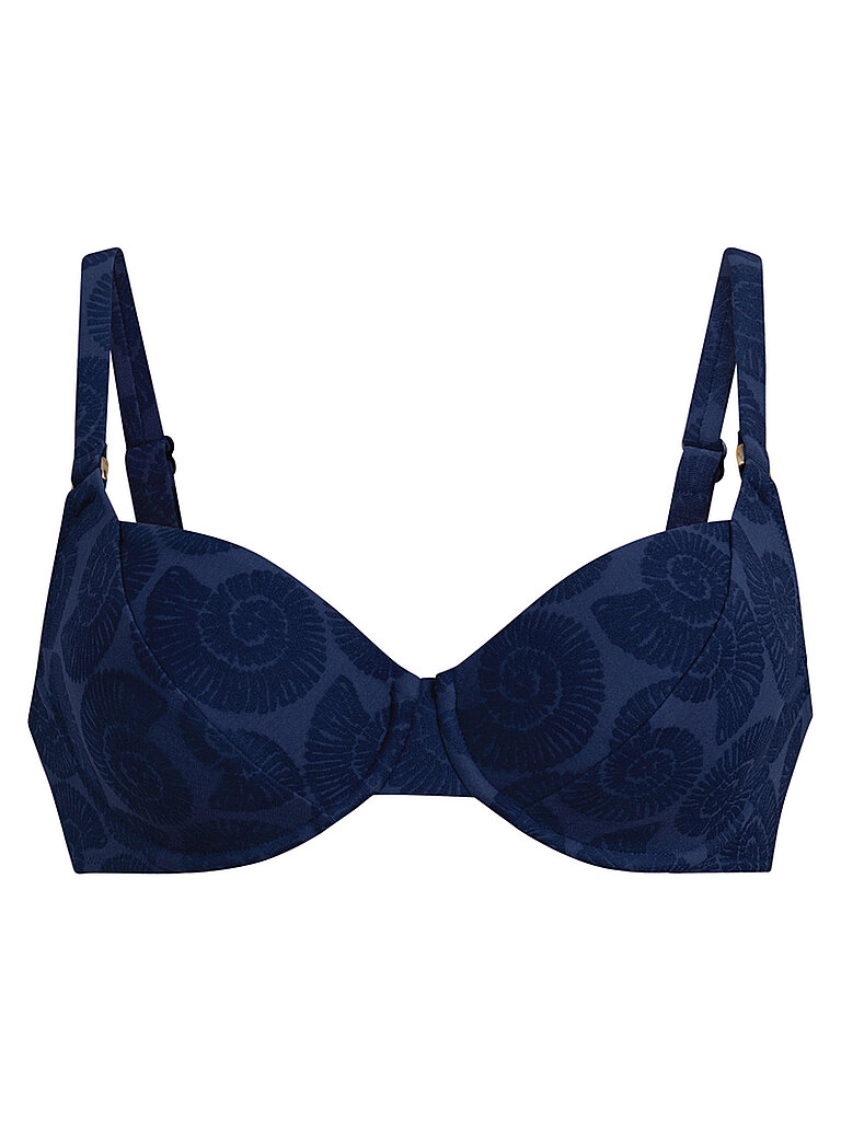 Haut de bikini Seashell Rubinas bleu marine 46E