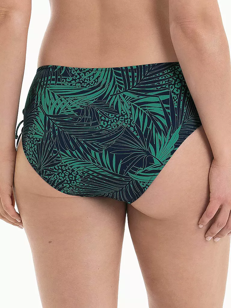 ANITA | Damen Bikinihose Green Shades | Bleu foncé