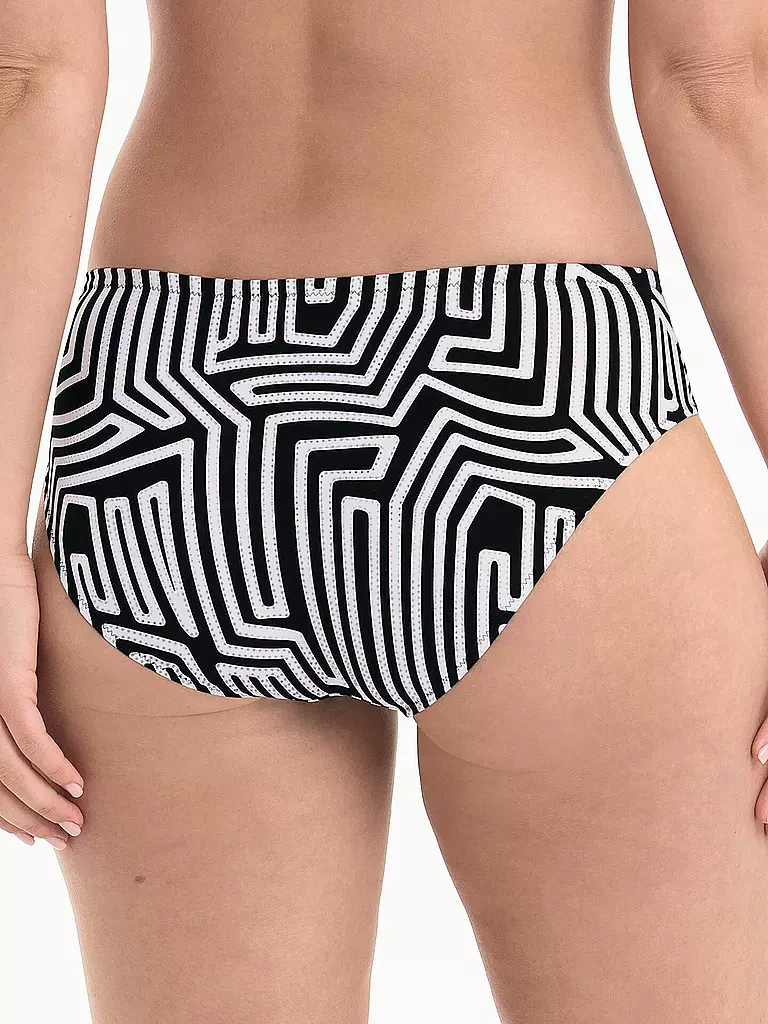 ANITA | Damen Bikinihose Shining Lines | Noir