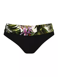 ANITA | Damen Bikinihose Silina Green Tropics | Olive