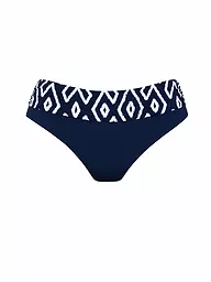 ANITA | Damen Bikinihose Tribal Monotones | Bleu foncé
