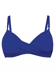 ANITA | Damen Bikinioberteil Shiny Basics | Bleu
