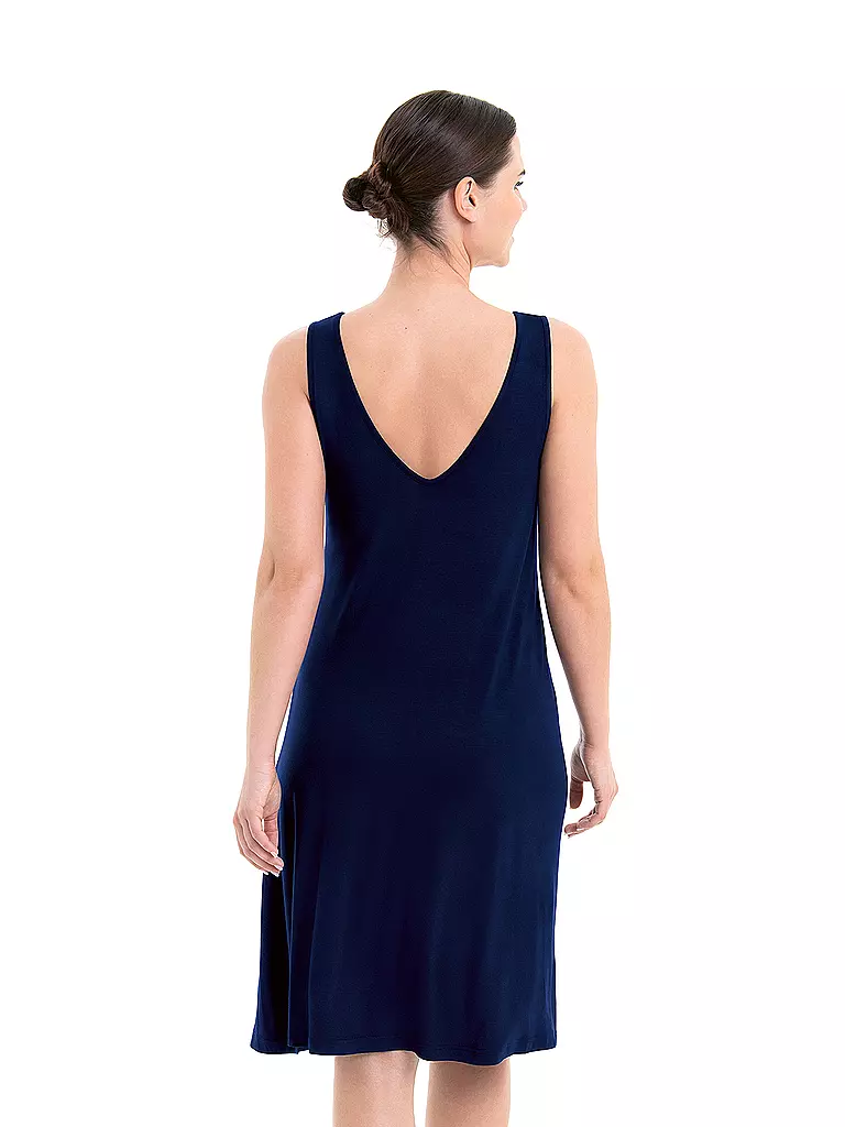 ANITA | Damen Kleid Mala | Bleu foncé