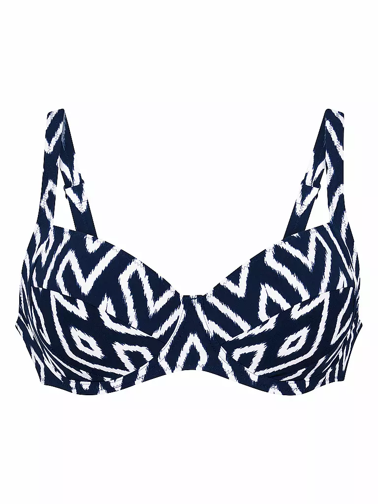 ANITA | Haut de bikini femme Tribal Monotones | Bleu foncé