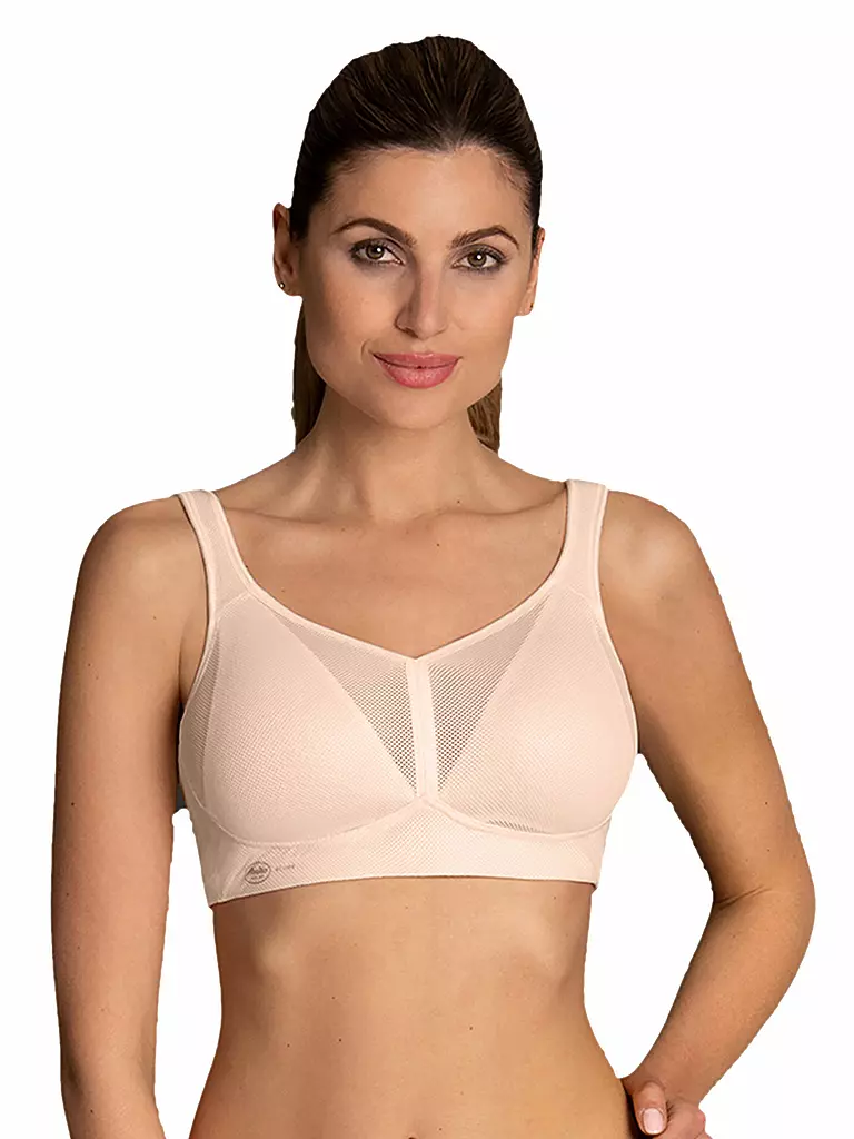 ANITA | Soutien-gorge de sport femme Air Control Deltapad High Support | Beige
