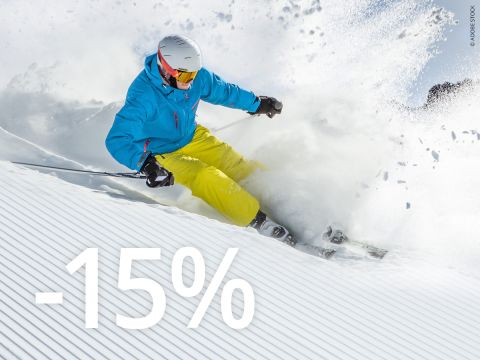 -15% BONUS SKIS ALPIN*