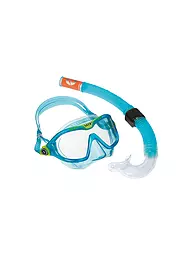 AQUALUNG | Kit de plongée pour enfants, 2 pièces, Combo Mix | Bleu clair