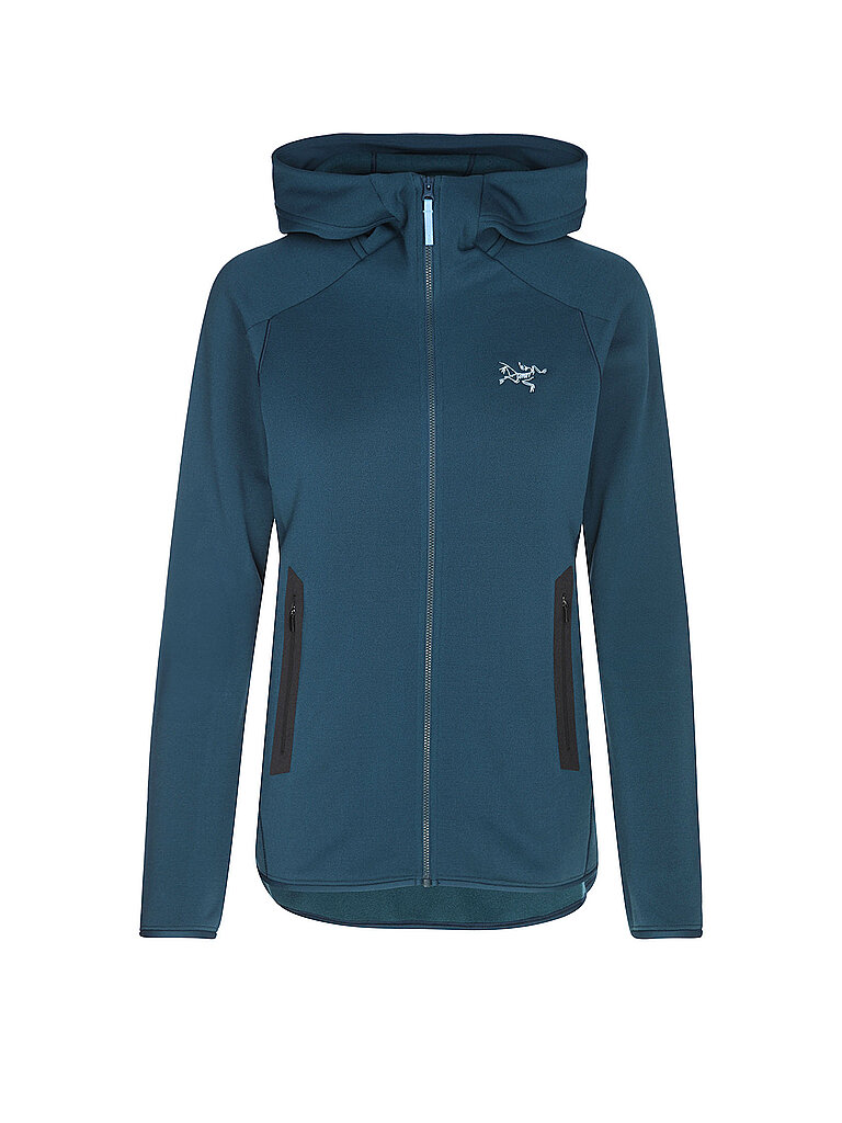 Arcteryx Veste polaire à capuche Kyanite bleu marine XS