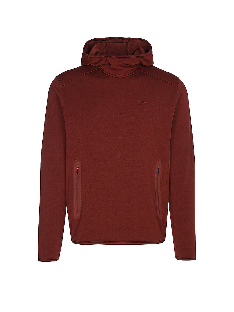 Arcteryx Sweat de randonnée Kynite à capuche rouge foncé L