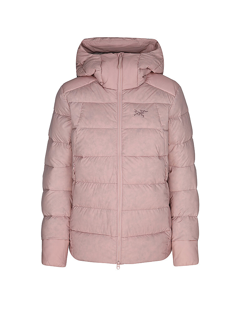 Arcteryx Veste isolante Ă capuche en duvet Thorium rose L